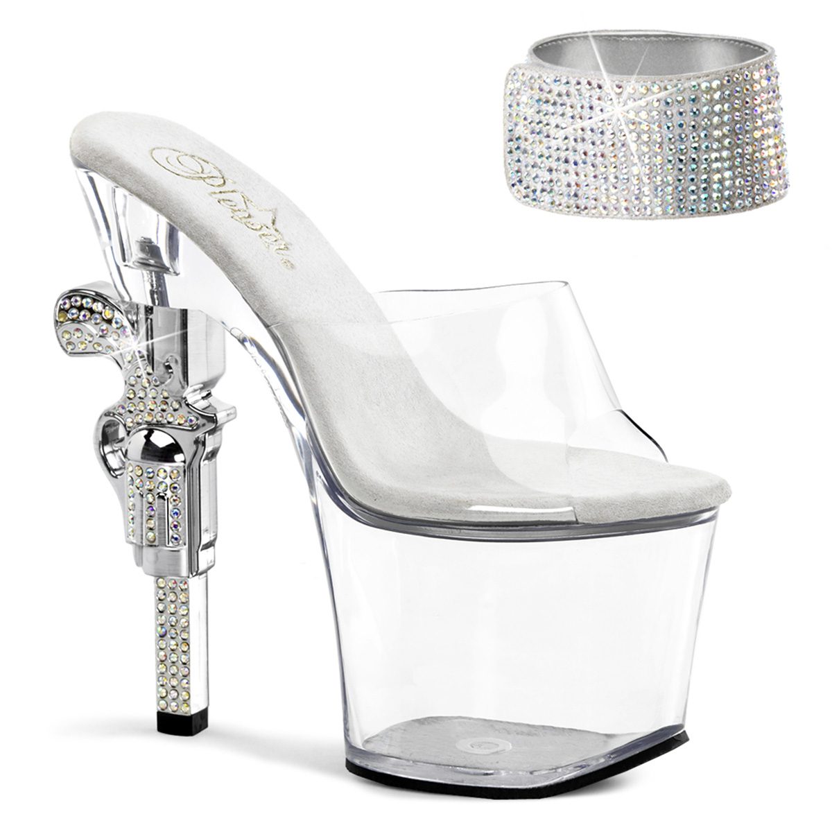 REVOLVER-712 Sexy pantofle | REVOLVER-712 Pleaser