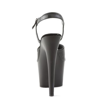 ADORE-709 Černé sexy boty Pleaser - zadní pohled ADORE-709 Černé sexy boty Pleaser - zadní pohled