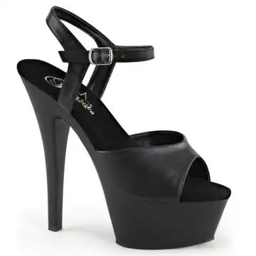 KISS-209 Černé sexy sandály