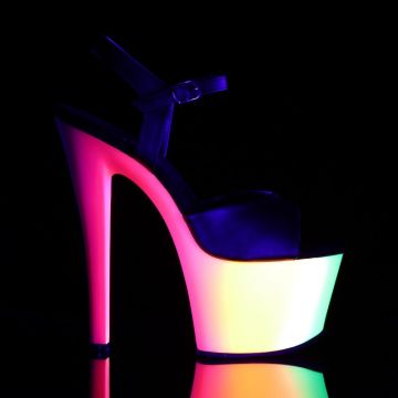 RAINBOW-309UV Svítící sexy boty Pleaser - vnější pohled RAINBOW-309UV Svítící sexy boty Pleaser - vnější pohled