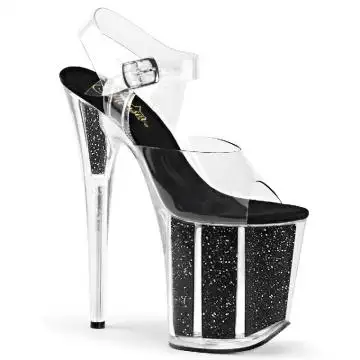 FLAMINGO-808G Černé sexy boty