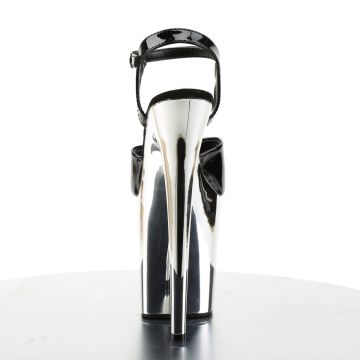 FLAMINGO-809 Sexy boty Pleaser Pleaser - zadní pohled