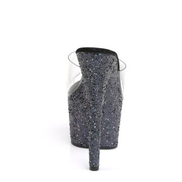 ADORE-701LG Sexy strip pantofle Pleaser - zadní pohled ADORE-701LG Sexy strip pantofle Pleaser - zadní pohled