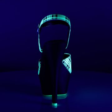 KISS-209PL Sexy sandály Pleaser - zadní pohled