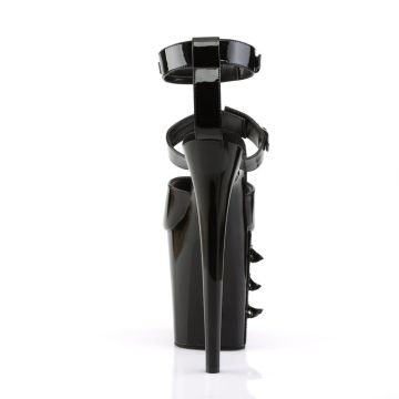 FLAMINGO-885 Páskové sexy boty Pleaser - zadní pohled FLAMINGO-885 Páskové sexy boty Pleaser - zadní pohled