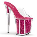 FLAMINGO-801G Růžové sexy pantofle