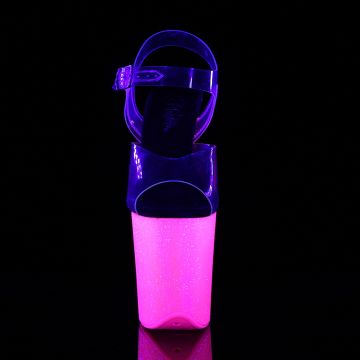 FLAMINGO-808UVG Sexy boty Pleaser - přední pohled FLAMINGO-808UVG Sexy boty Pleaser - přední pohled