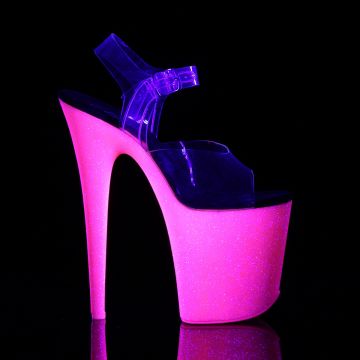 FLAMINGO-808UVG Sexy boty Pleaser - vnější pohled FLAMINGO-808UVG Sexy boty Pleaser - vnější pohled