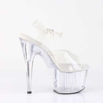 ADORE-708MMG Sexy sandály Pleaser - vnější pohled