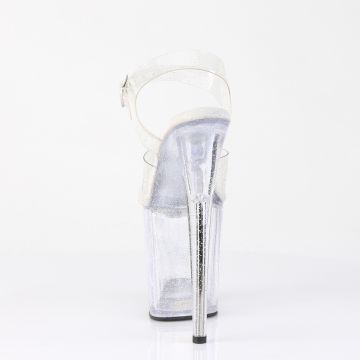 FLAMINGO-808MMG Sexy boty Pleaser - zadní pohled FLAMINGO-808MMG Sexy boty Pleaser - zadní pohled