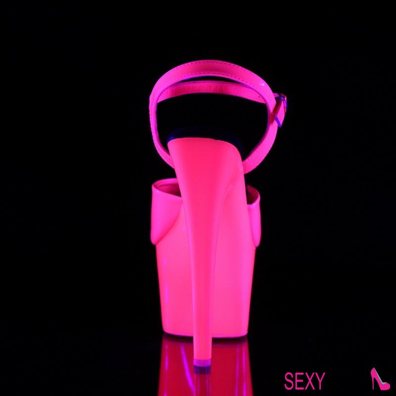 ADORE-709UV Růžové svítící sandály