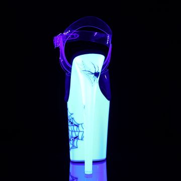 FLAMINGO-808SW Pavoučí sexy sandály Pleaser - zadní pohled FLAMINGO-808SW Pavoučí sexy sandály Pleaser - zadní pohled